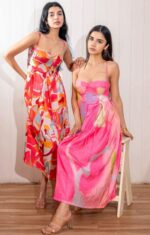 Cosmo with a Twist Bodice Dress - Image 2