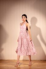 Lilac Dreams  Halter Dress - Image 4