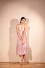 Lilac Dreams  Halter Dress - Image 3